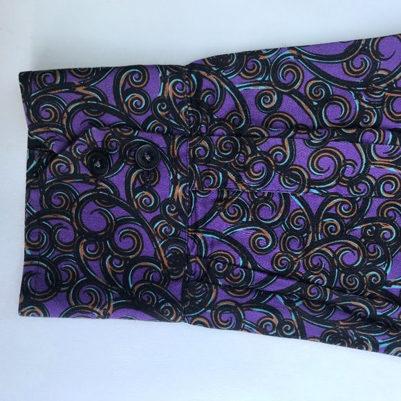 funky pattern button up shirt - Picture 5 of 7